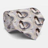 Michelle und Barack Obama Krawatte (Gerollt)