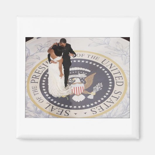 Michelle und Barack Obama Magnet (Vorne)