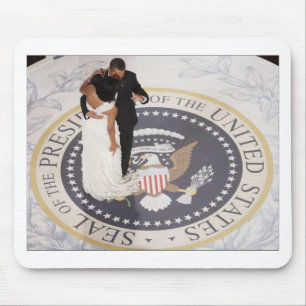 Michelle und Barack Obama Mousepad