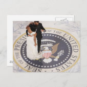 Michelle und Barack Obama Postkarte (Vorne/Hinten)