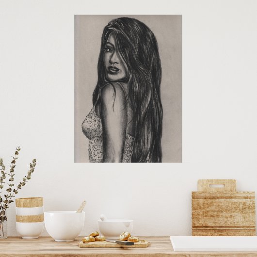 Michelle Weldy: Unbenannt #5 Poster (Küche)