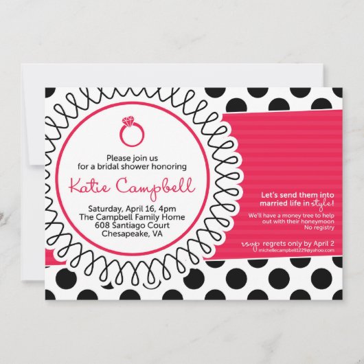 MichelleCInvite Einladung (Vorderseite)