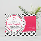 MichelleCInvite Einladung (Stehend Vorderseite)