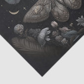 Michelle's Fluttering Moon, prächtige Moth Seidenpapier (Ausschnitt)