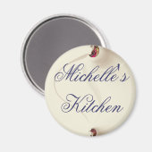 Michelle's Kitchen Magnet (Vorderseite/Rückseite)