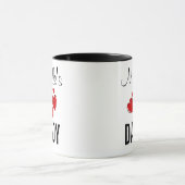 Michelle's [Name ändern] Daddy-Tasse Tasse (Zentrum)