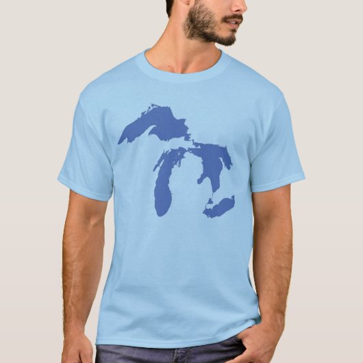 Michgan, Great Lakes Shirt (Vorderseite)