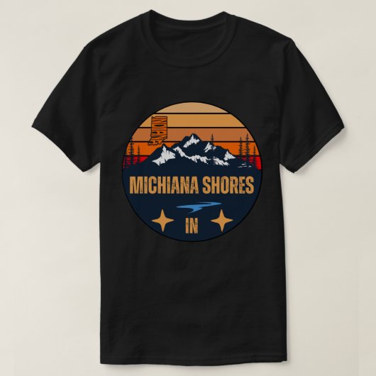 Michiana Shores, Indiana T-Shirt (Design vorne)