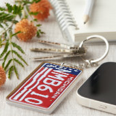 Michigan 1976 Vintager Schlüsselanhänger (Vorderseite rechts)