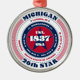 Michigan 26. Staat Weihnachtsschmuck