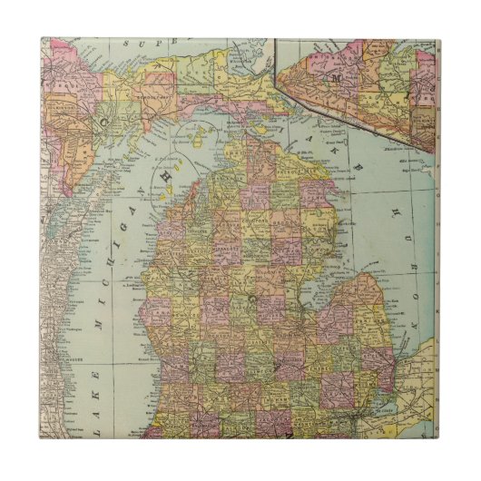 Michigan 4 fliese (Vorderseite)