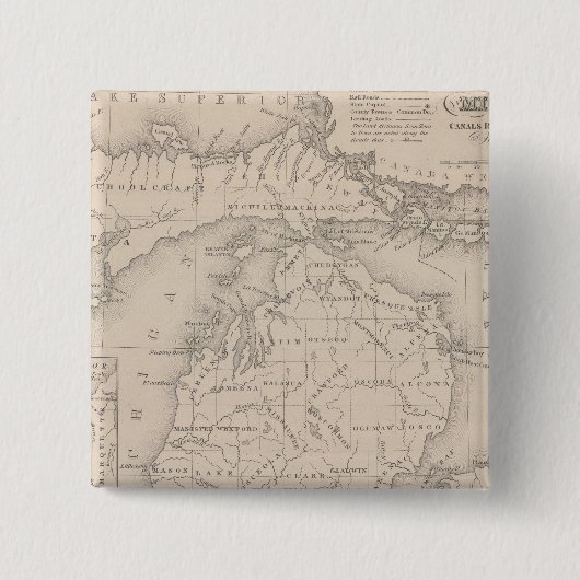 Michigan 5 button (Vorderseite)