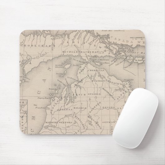 Michigan 5 mousepad (Mit Mouse)