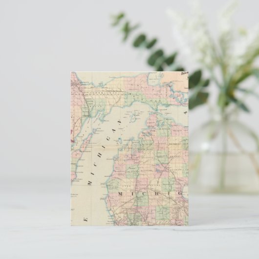 Michigan 7 postkarte (Stehend Vorderseite)