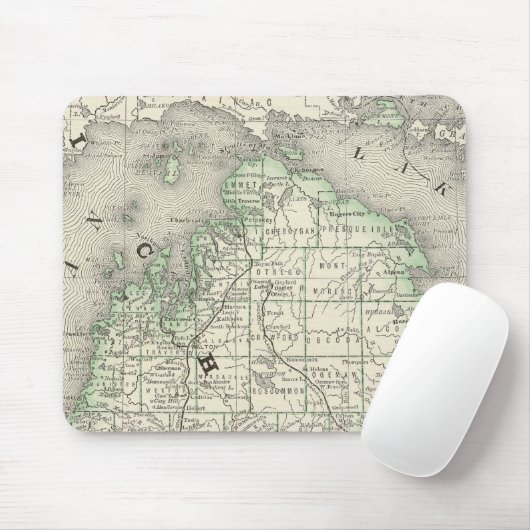 Michigan 8 mousepad (Mit Mouse)