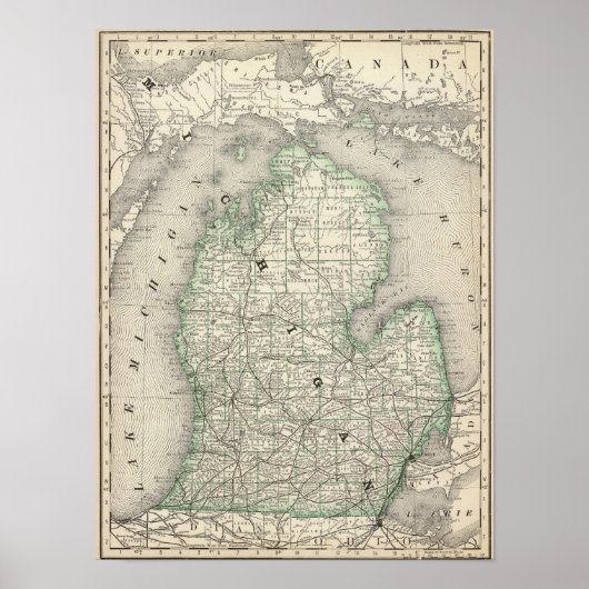 Michigan 8 poster (Vorne)