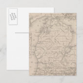 Michigan 9 postkarte (Vorne/Hinten)