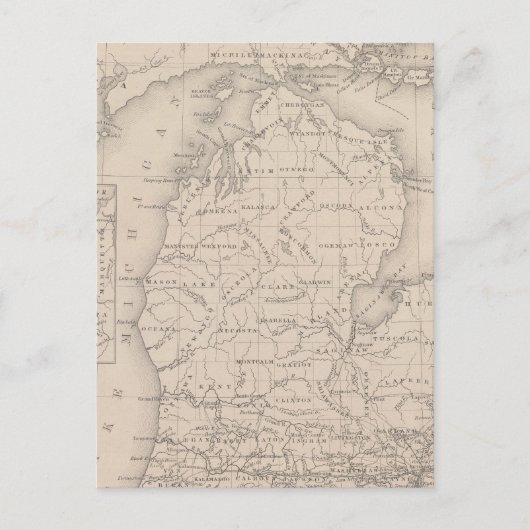 Michigan 9 postkarte (Vorderseite)