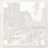 Michigan-Allee, Chicago durch John schwanken Glasuntersetzer (Rückseite)