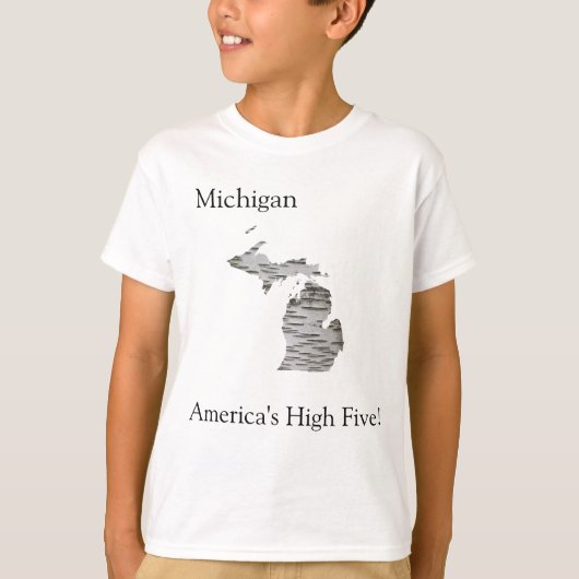 Michigan - Amerikas großer fünf T - Shirt (Vorderseite)