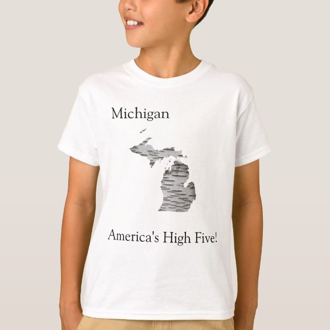Michigan - Amerikas großer fünf T - Shirt (Vorderseite)