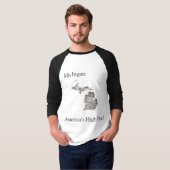 Michigan - Amerikas großer fünf T - Shirt (Vorne ganz)