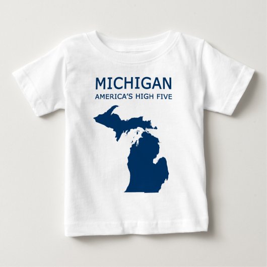 Michigan. Amerikas hohe fünf Baby T-shirt (Vorderseite)