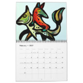 Michigan Anishinaabee Indianischer Kalender (Feb 2027)