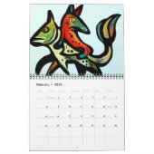 Michigan Anishinaabee Indianischer Kalender (Feb 2026)