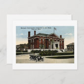 Michigan Anstellung Institute for the Blind Postkarte (Vorne/Hinten)