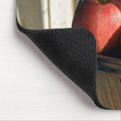 Michigan Äpfel in Basket Mousepad (Ecke)