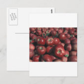 Michigan Apples Postkarte (Vorne/Hinten)