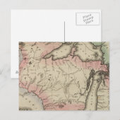 Michigan Area Postkarte (Vorne/Hinten)