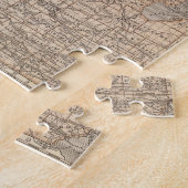 Michigan Atlas Karte Puzzle (Seite)