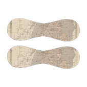 Michigan Atlas Map Baseball (Paneele)