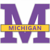 Michigan Aufkleber (Vorderseite)