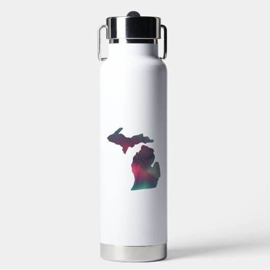 Michigan Aurora Trinkflasche (Vorderseite)