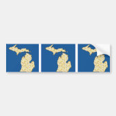 MICHIGAN AUTOAUFKLEBER (Vorne)