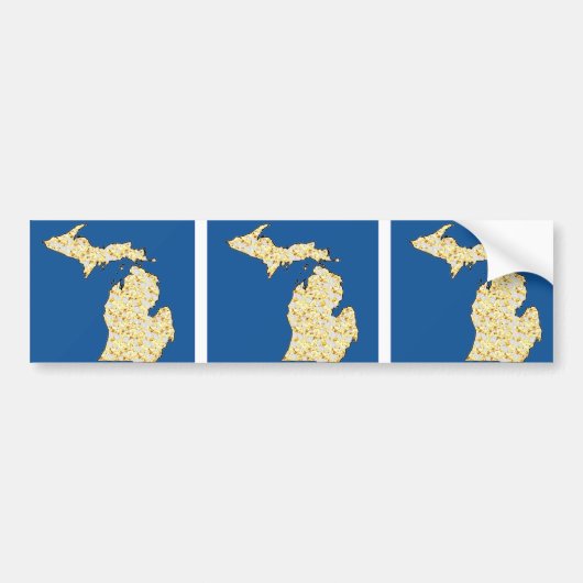 MICHIGAN AUTOAUFKLEBER (Vorne)