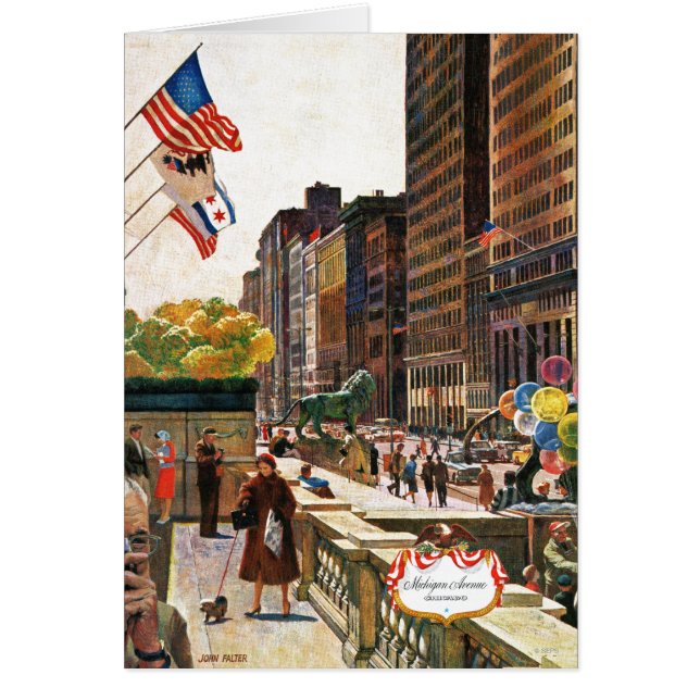 Michigan Avenue, Chicago von John Falter (Vorne)