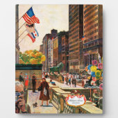 Michigan Avenue, Chicago von John Falter Fotoplatte (Vorderseite)