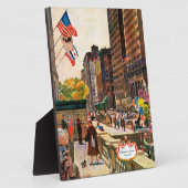 Michigan Avenue, Chicago von John Falter Fotoplatte (Seite)