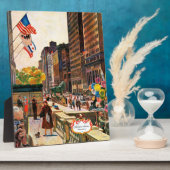 Michigan Avenue, Chicago von John Falter Fotoplatte (Seite)