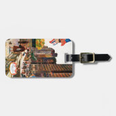 Michigan Avenue, Chicago von John Falter Gepäckanhänger (Vorderseite horizontal)