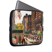 Michigan Avenue, Chicago von John Falter Laptopschutzhülle (Vorne Rechts)