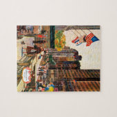 Michigan Avenue, Chicago von John Falter Puzzle (Horizontal)