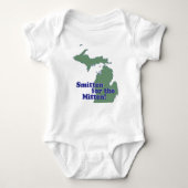 Michigan-Baby Baby Strampler (Vorderseite)