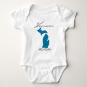 Michigan Baby Strampler (Vorderseite)