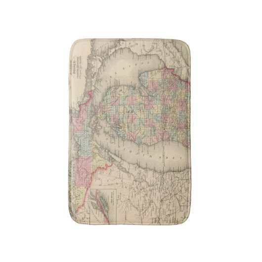 Michigan Badematte (Vorderseite Vertikal)