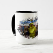 Michigan-Bananen-Mann! Tasse (Vorderseite Links)